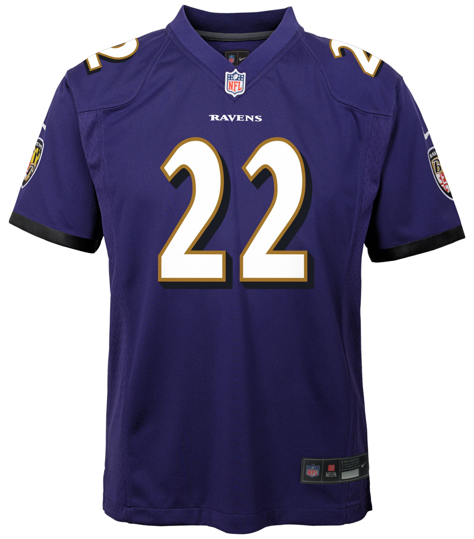 Nike Youth Baltimore Ravens Derrick Henry #22 Purple Game Jersey