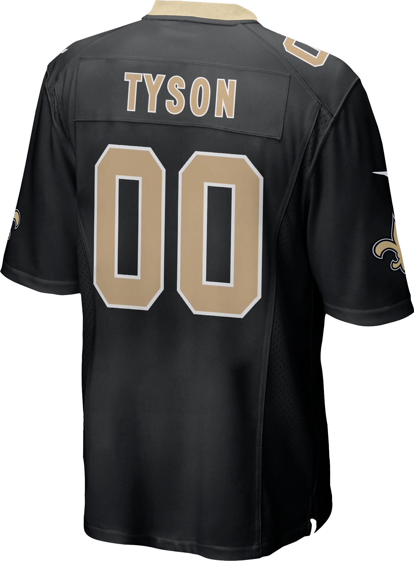 Nike Boys' New Orleans Saints Jordan Tyson Black Game Jersey product image