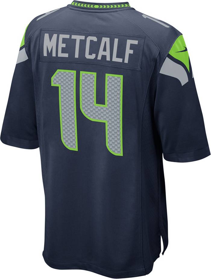 Nike Seattle Seahawks NFL DK Metcalf #14 Home Game Player
