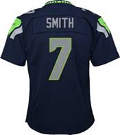 Nike Youth Seattle Seahawks Geno Smith #7 Navy Game Jersey product image