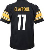 Nike Youth Pittsburgh Steelers Chase Claypool #11 Home Black Game Jersey product image