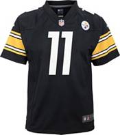 Nike Youth Pittsburgh Steelers Chase Claypool #11 Home Black Game Jersey product image
