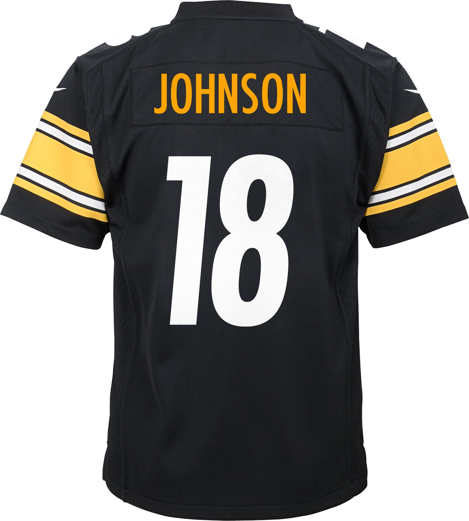 Nike Youth Pittsburgh Steelers Diontae Johnson #18 Black Game Jersey product image