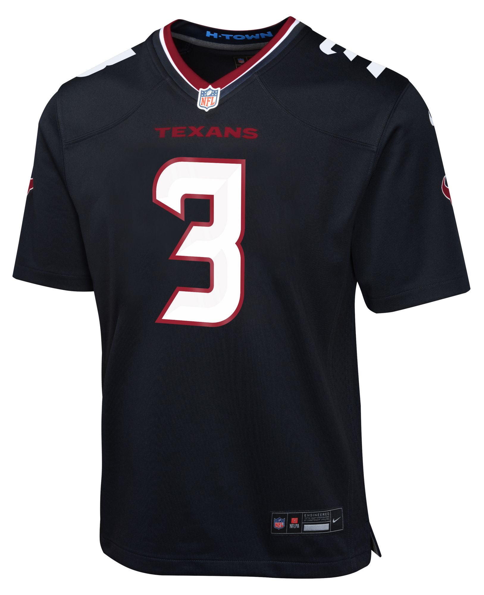 Nike Youth Houston Texans Tank Dell #3 Game Jersey product image