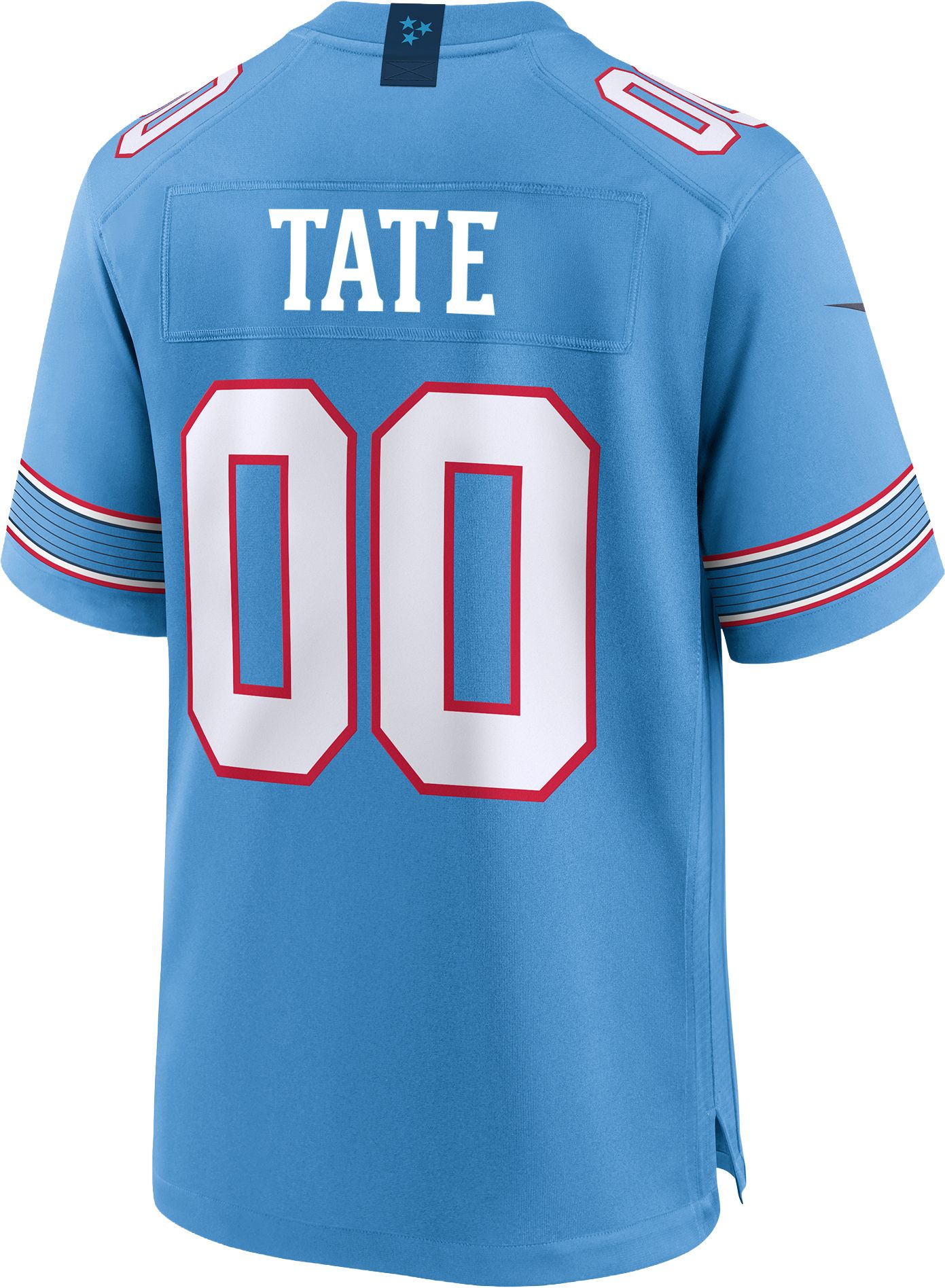 Nike Boys' Tennessee Titans Carnell Tate #00 Blue Game Jersey product image