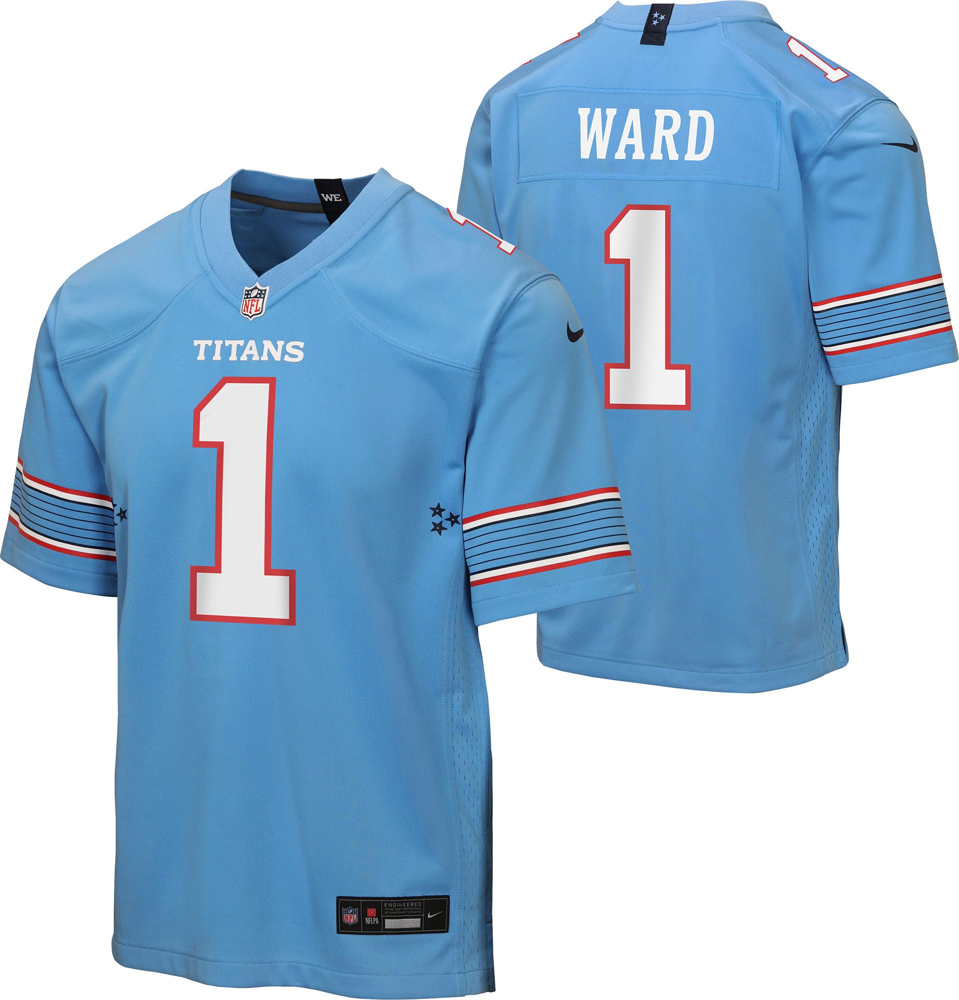 Nike Youth Tennessee Titans Cam Ward #1 Home Game Jersey product image