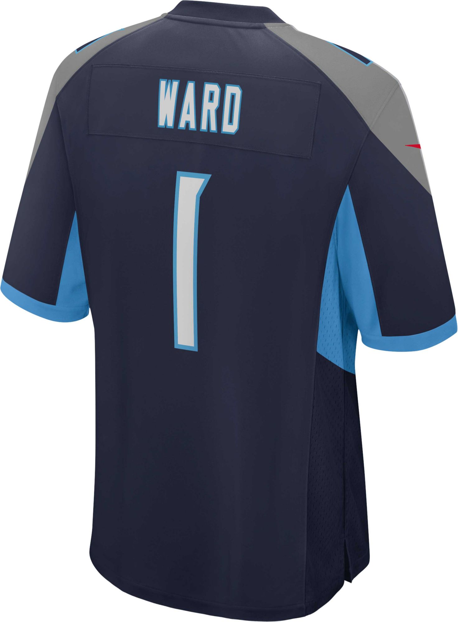 Nike Youth Tennessee Titans Cam Ward #1 Navy Game Jersey product image