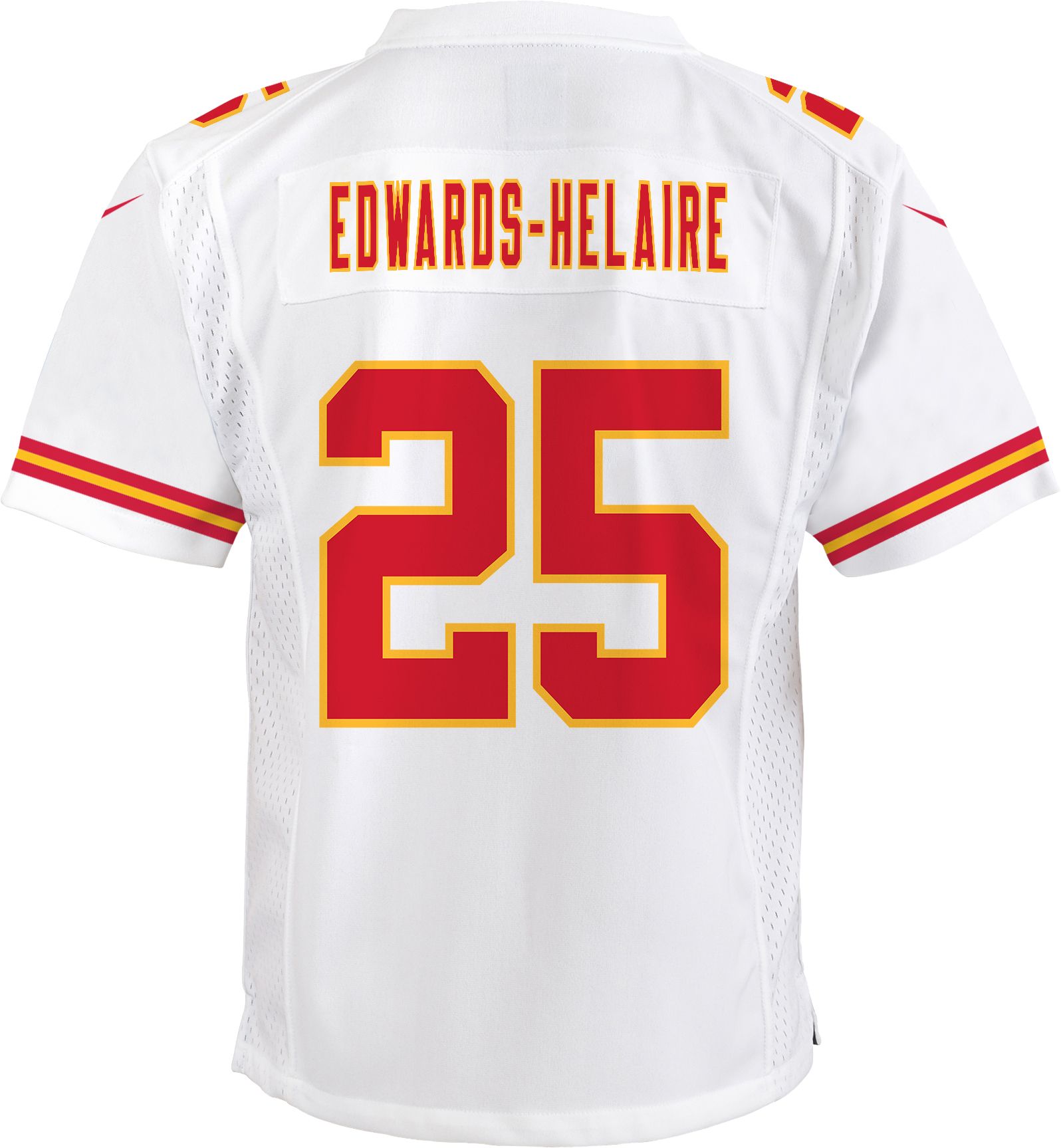 Nike Youth Kansas City Chiefs Clyde Edwards-Helaire #25 Game Jersey