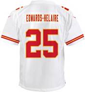 Nike Youth Kansas City Chiefs Clyde Edwards-Helaire #25 White Game Jersey product image