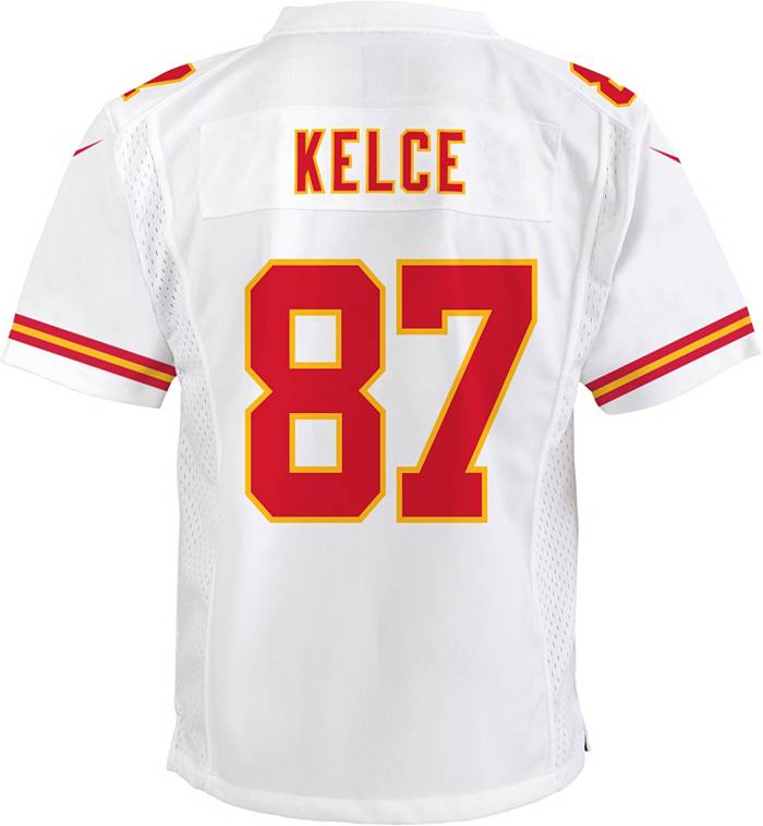 : Travis Kelce Kansas City Chiefs #87 Red Youth Home Player Jersey  (10-12) : Sports & Outdoors
