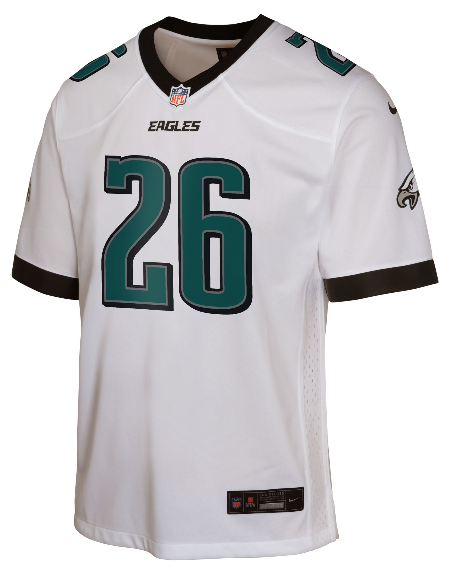 Nike Youth Philadelphia Eagles Saquon Barkley #26 White Game Jersey product image