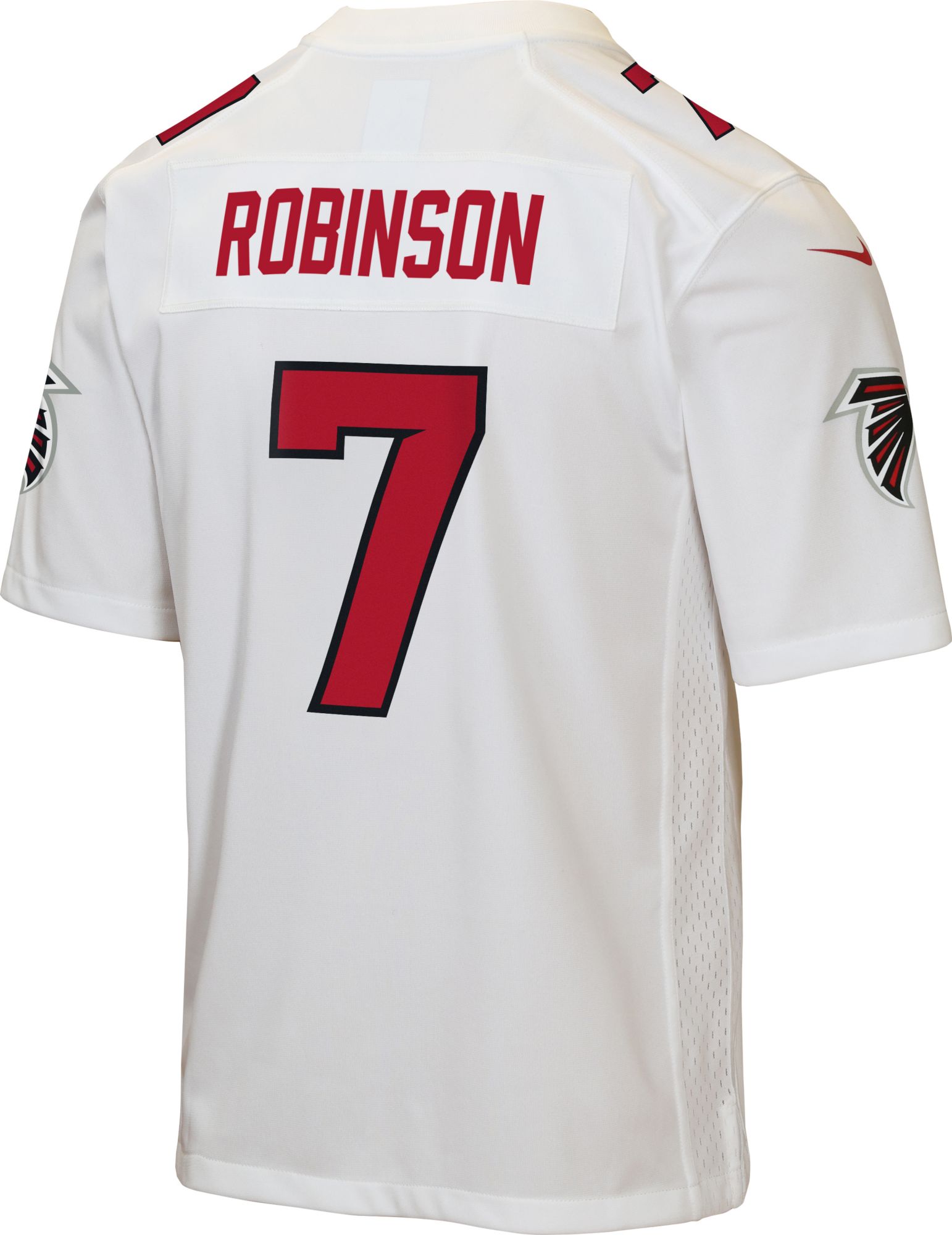 Nike Youth Atlanta Falcons White Bijan Robinson #7 Road Game Jersey product image