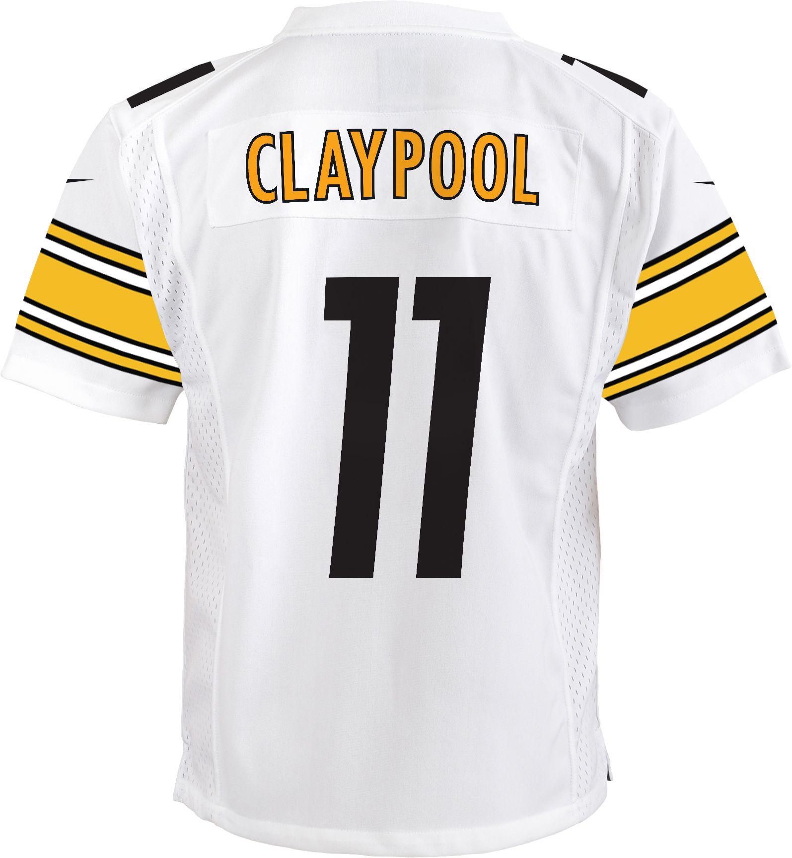Nike Youth Pittsburgh Steelers Chase Claypool #11 White Game Jersey product image