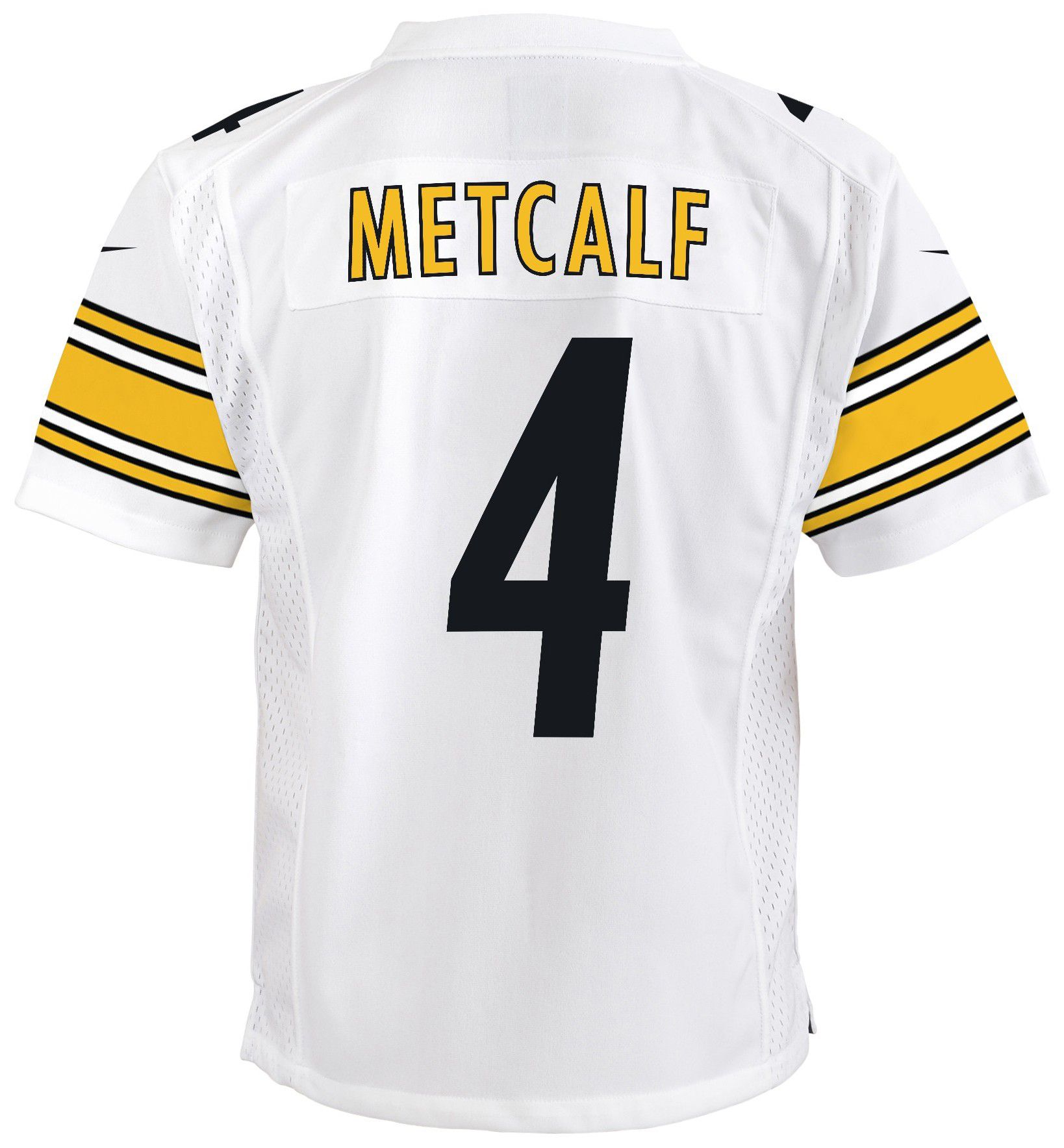 Nike Youth Pittsburgh Steelers D.K. Metcalf #4 White Road Game