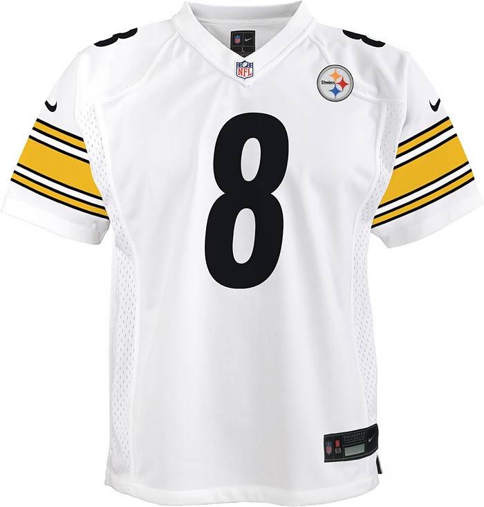 Nike Youth Pittsburgh Steelers Mitchell Trubisky #10 Black Game Jersey