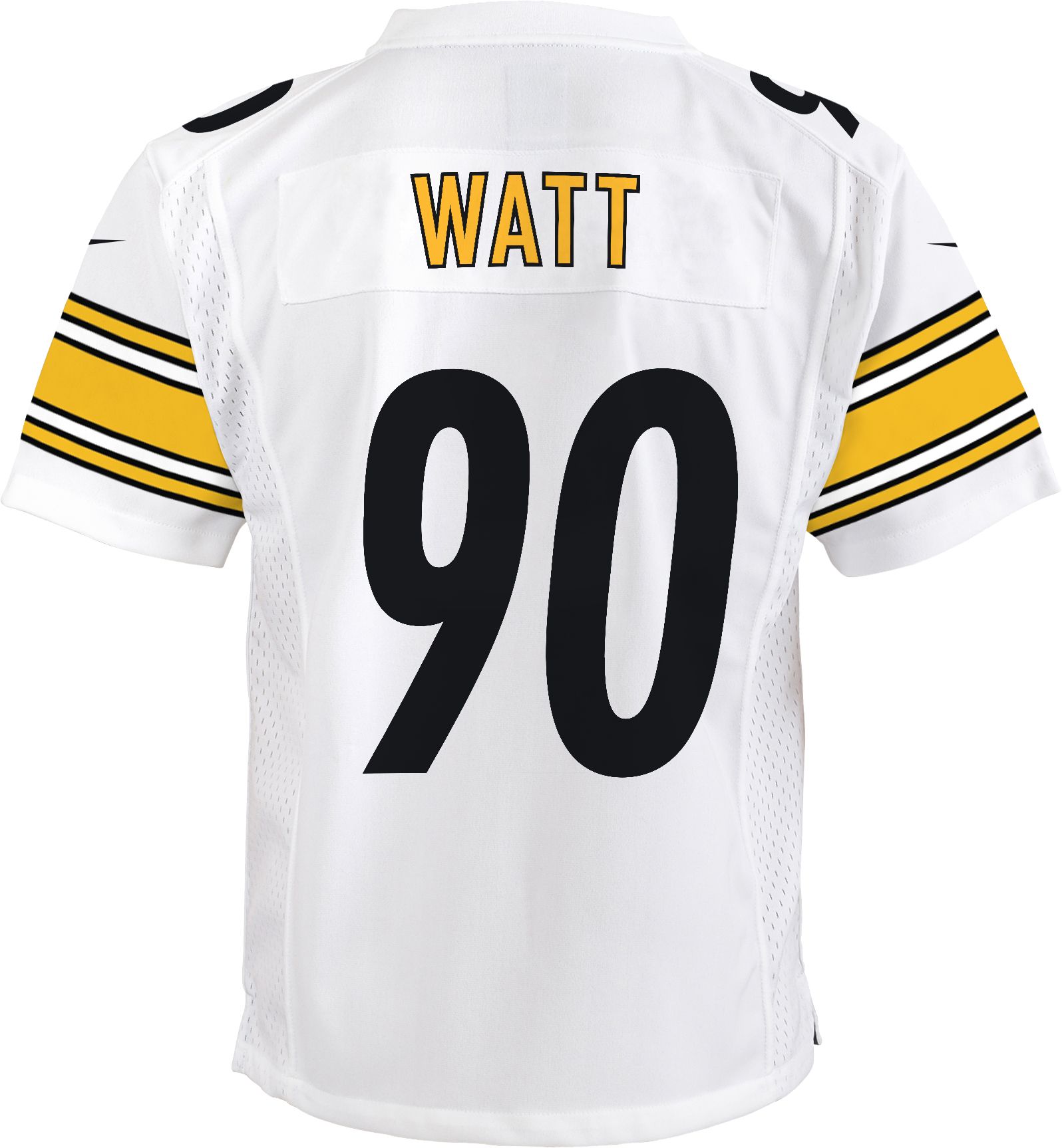 Nike Youth Pittsburgh Steelers T.J. Watt #90 White Game Jersey product image