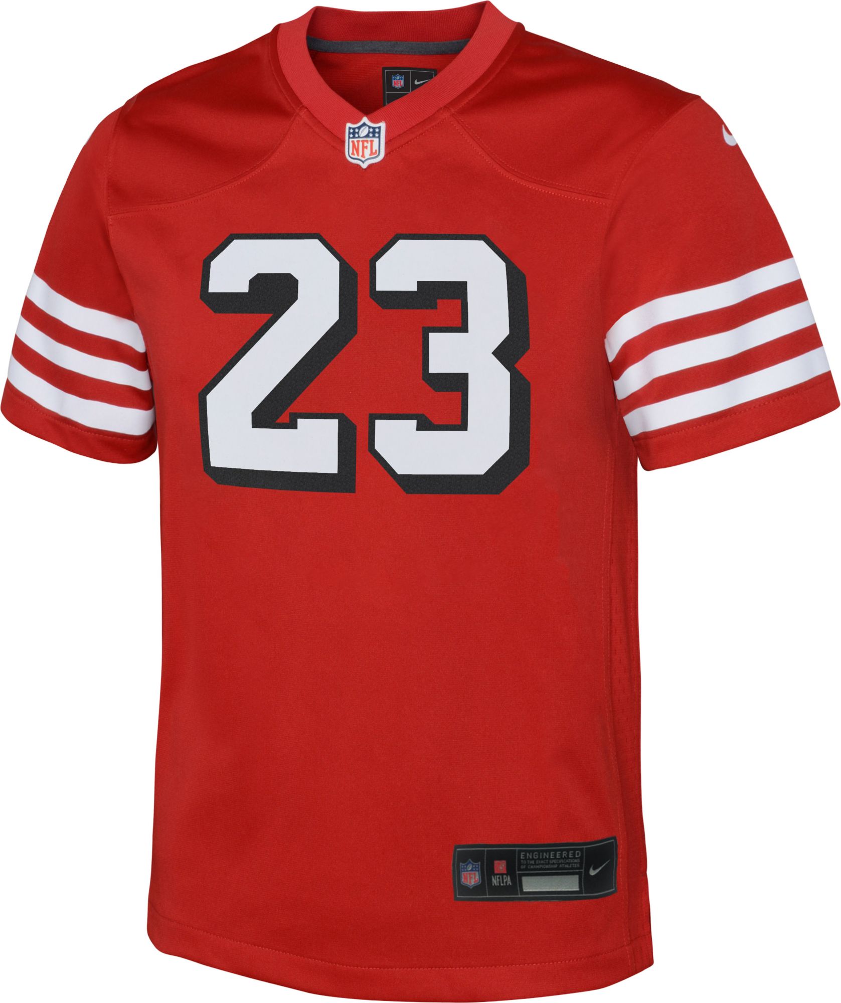 Nike Youth San Francisco 49ers Christian McCaffrey #23 Alternate Game Jersey product image