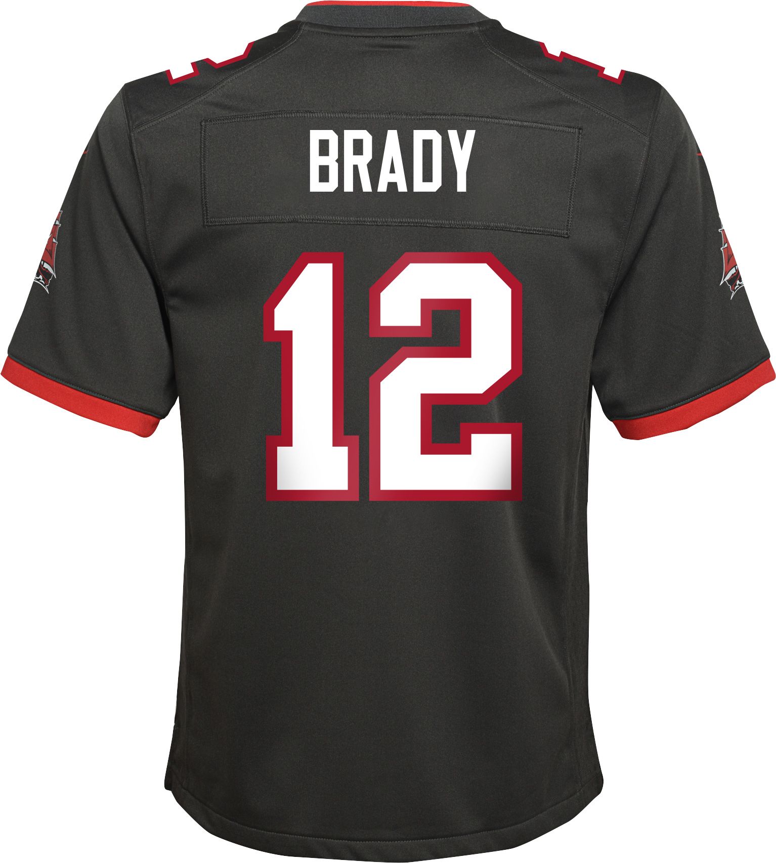 Dick's Sporting Goods Nike Youth Tampa Bay Buccaneers Tom Brady #12 White  Game Jersey