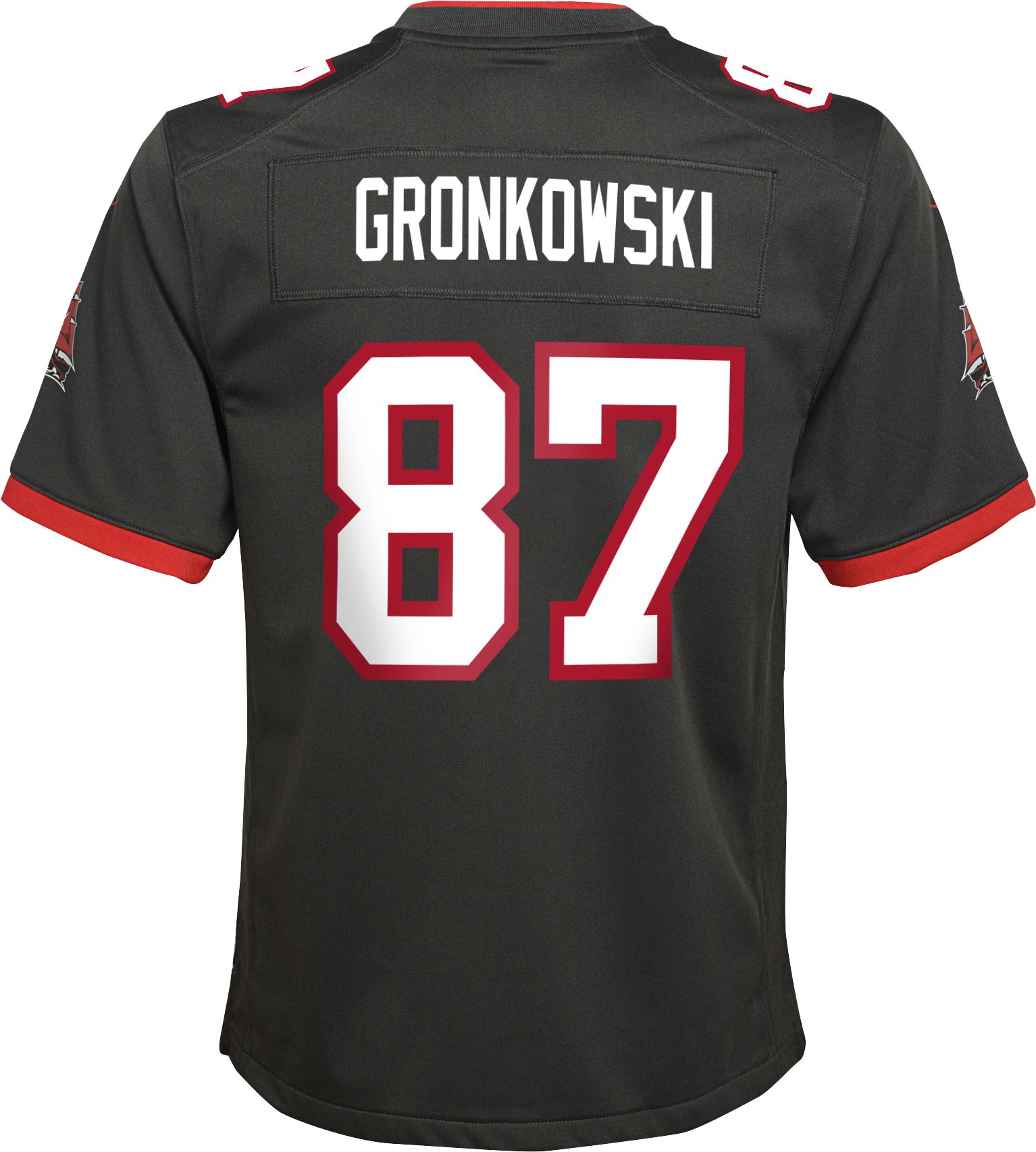 Nike Youth Tampa Bay Buccaneers Rob Gronkowski #87 Alternate Grey Game Jersey product image