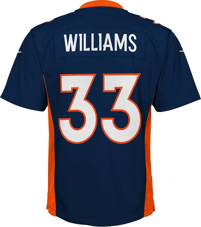 Nike Youth Carolina Denver Broncos Javonte Williams #33 Alternate Game  Jersey