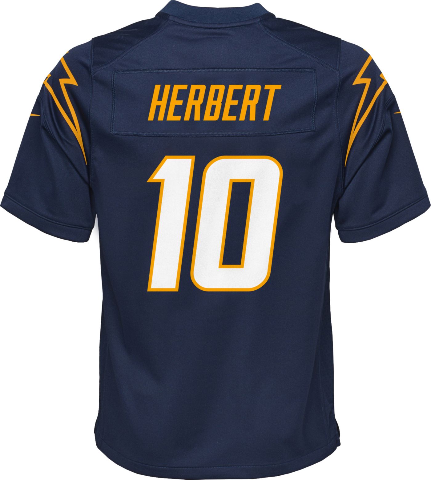 Nike Onfield Youth LA Chargers Justin Herbert outlet Jersey