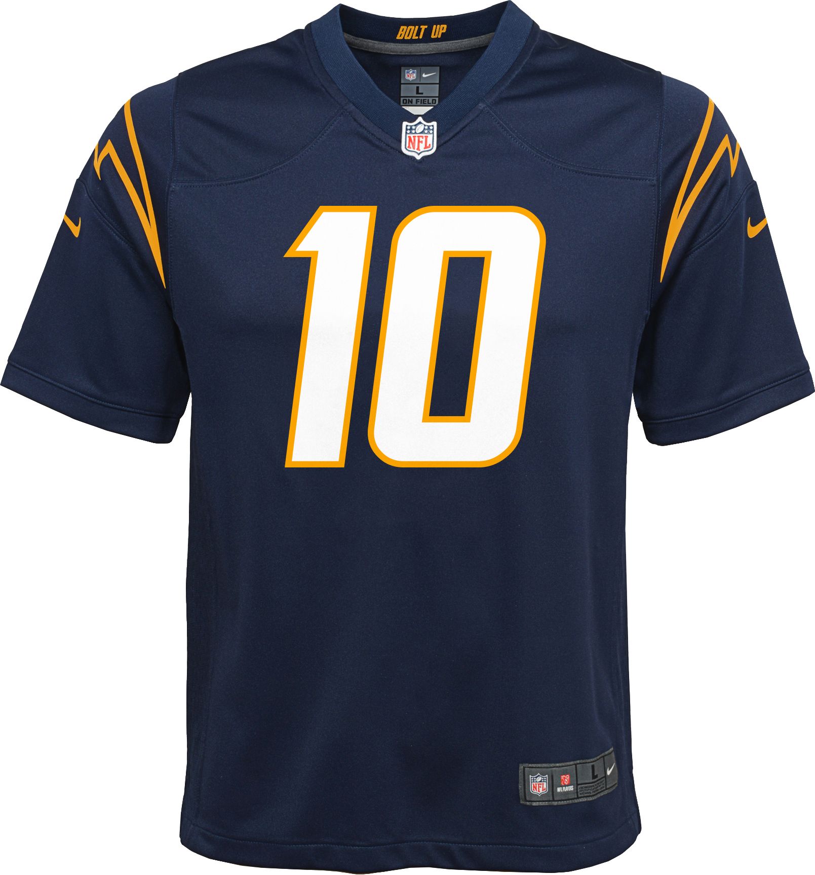 Nike Youth Los Angeles Chargers Justin Herbert #10 Navy Alternate Game Jersey