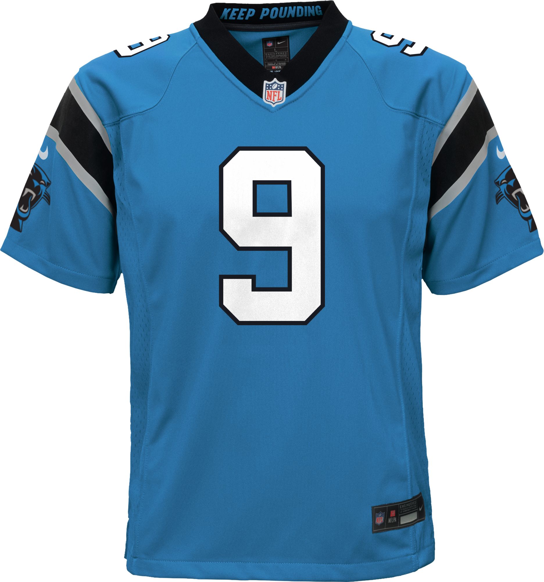 Nike Youth Carolina Panthers Bryce Young #9 Alternate Blue Game Jersey product image