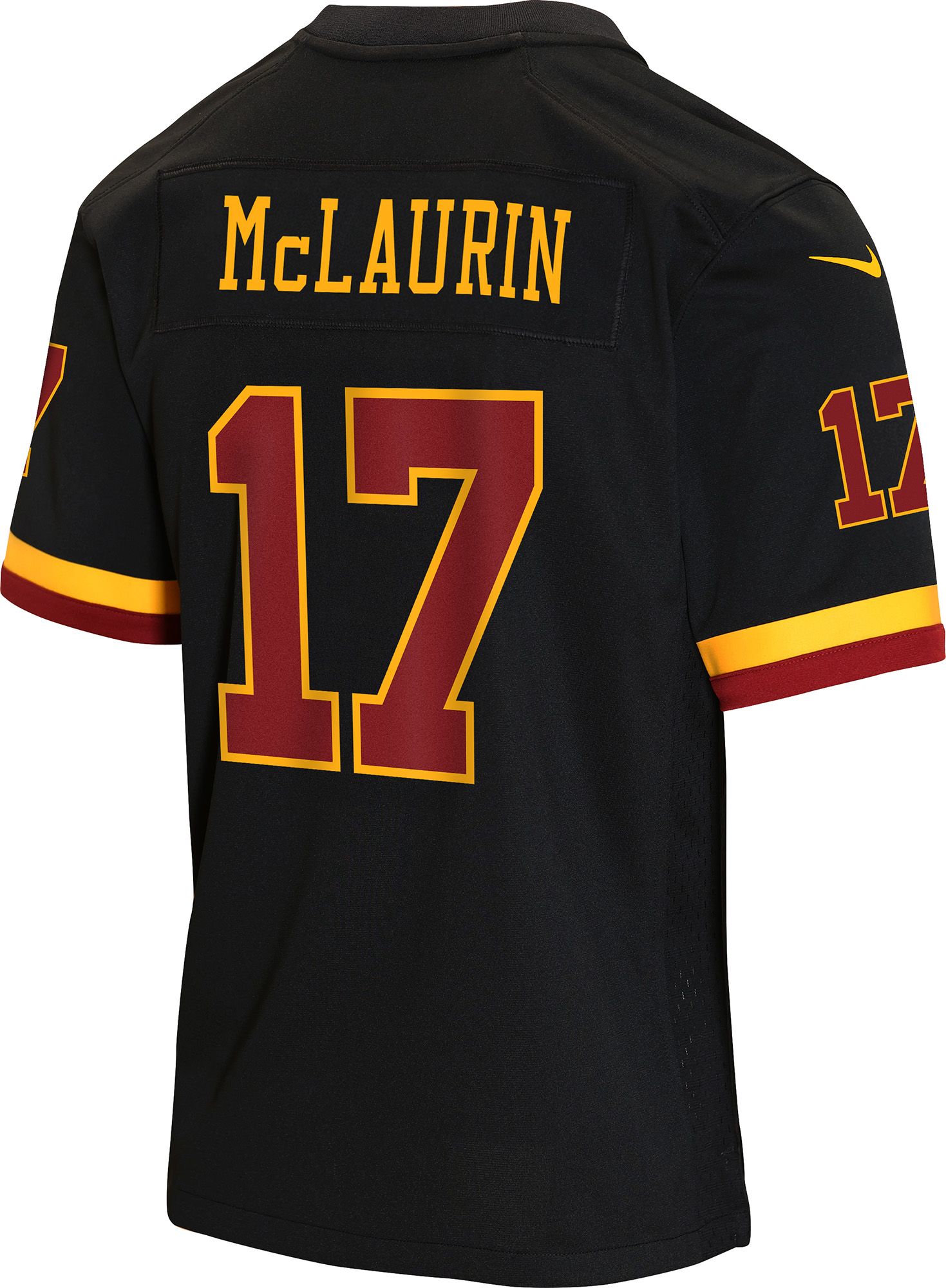 Nike Youth Washington Commanders Terry McLaurin #17 Black Alternate Game Jersey product image