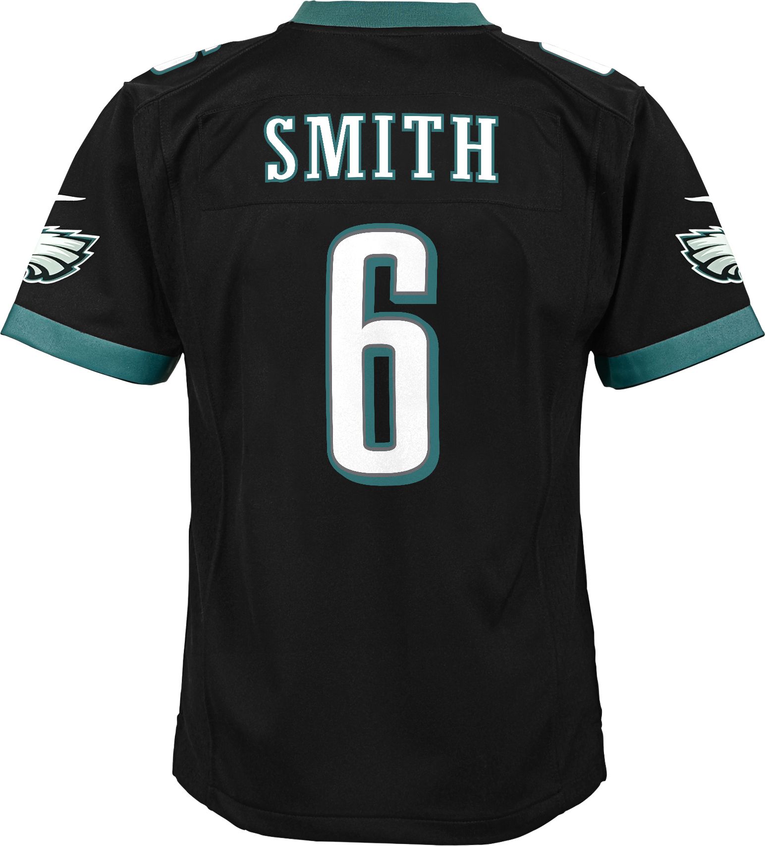 Nike Youth Philadelphia Eagles DeVonta Smith #6 Alternate Black Game Jersey product image