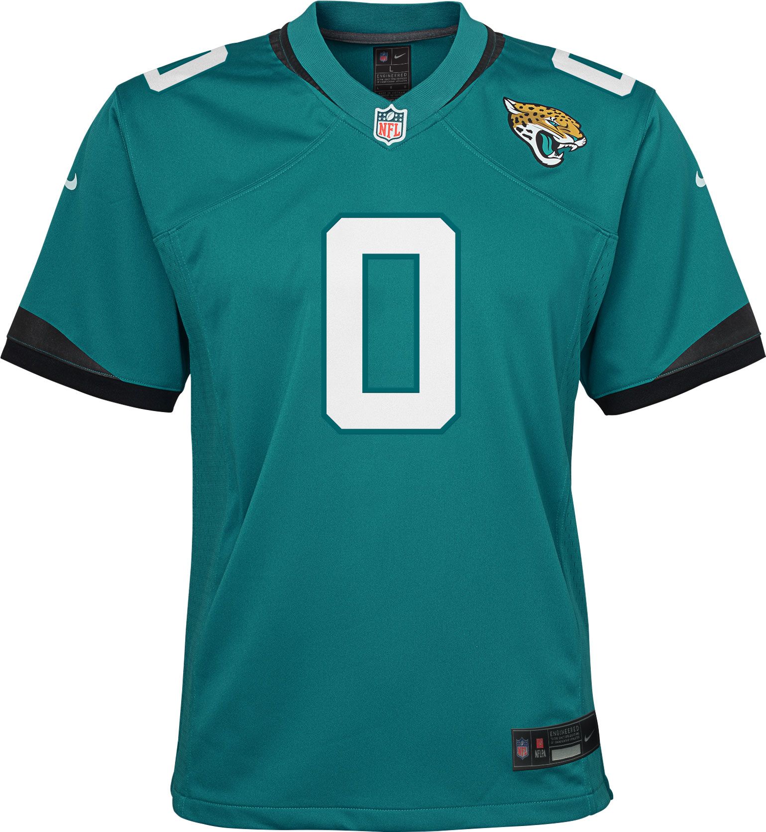 Nike Youth Jacksonville Jaguars Calvin Ridley #0 Teal Game Jersey