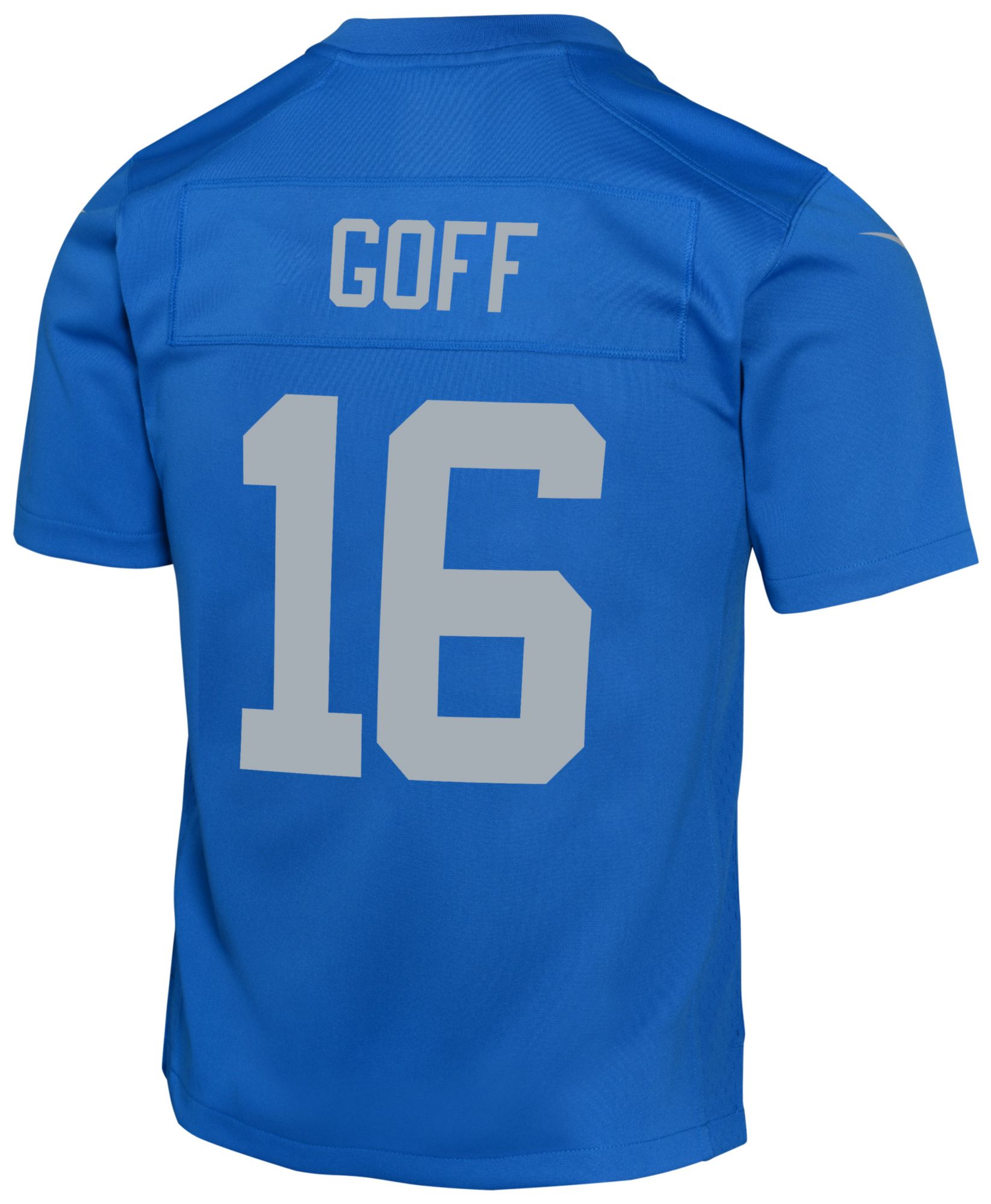 Nike Youth Detroit Lions Jared Goff #16 Blue Spark Alternate Game