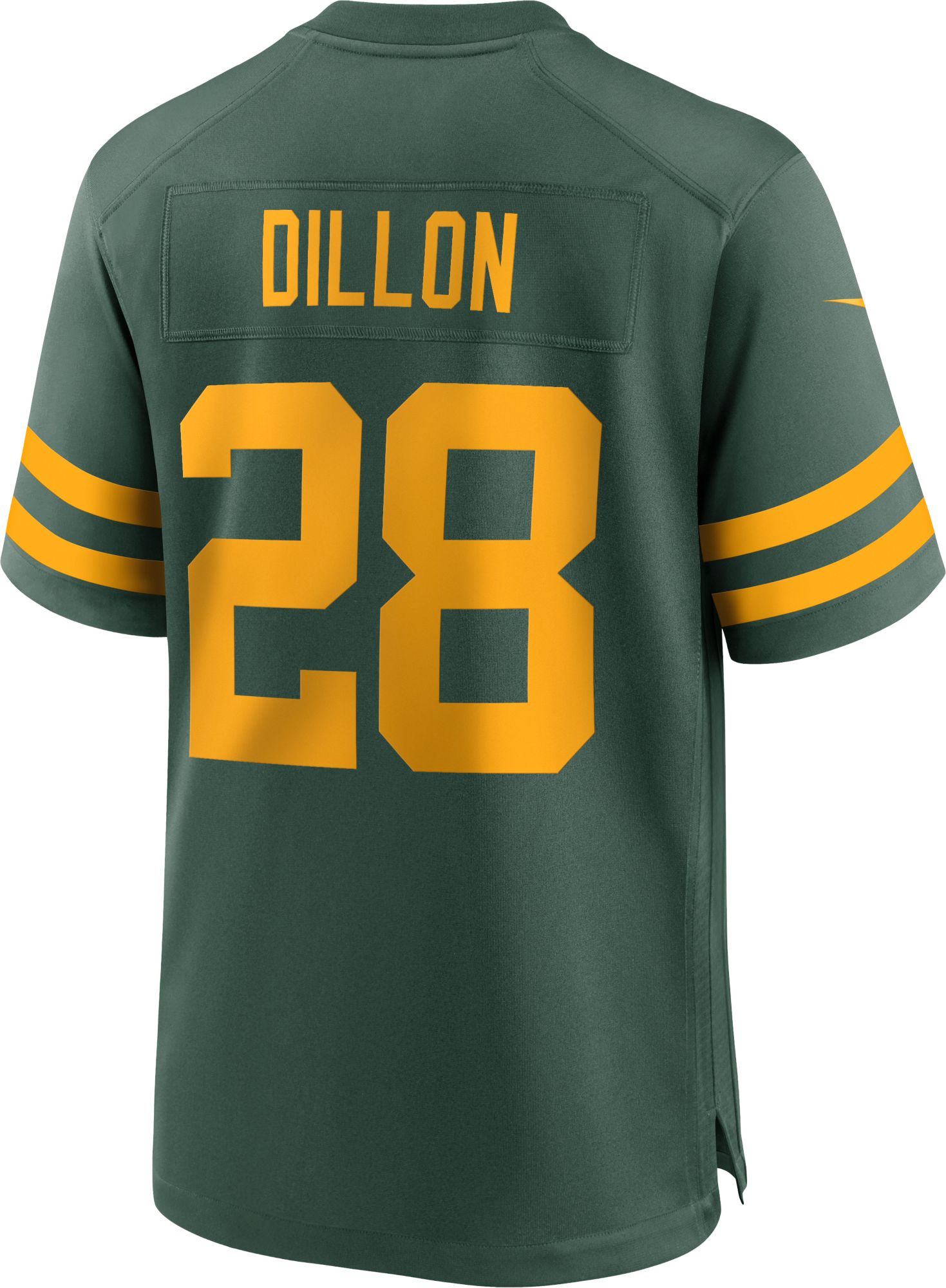 Nike Youth Green Bay Packers A.J. Dillon #28 Alternate Game Jersey