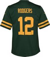 Nike Youth Green Bay Packers Aaron Rodgers #12 Alternate Game Green Jersey product image
