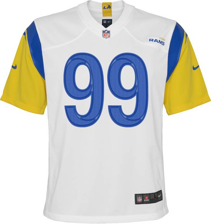 Nike Youth Los Angeles Rams Aaron Donald #99 Alternate White Game Jersey