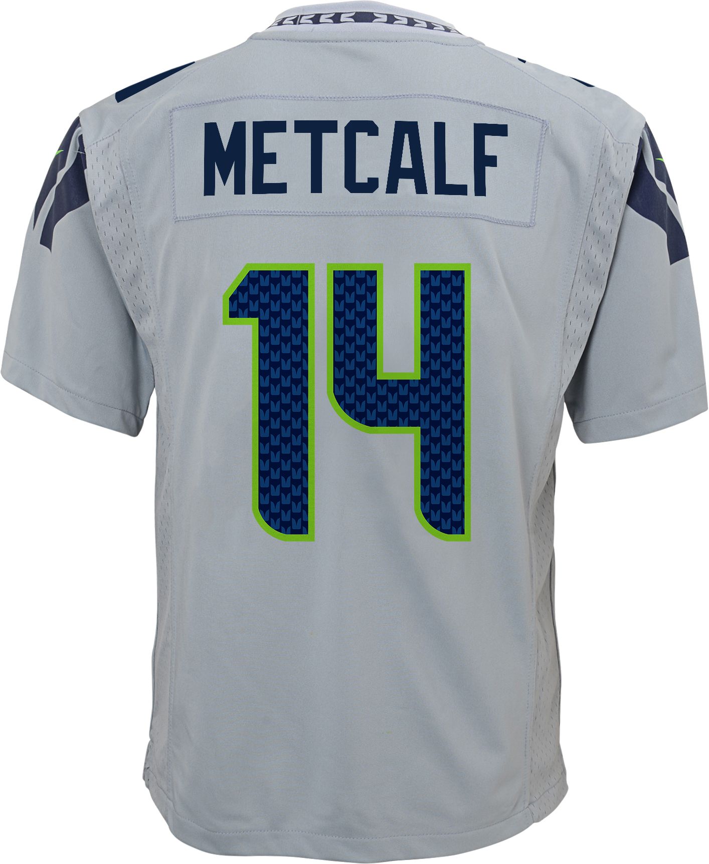 Nike Youth Seattle Seahawks DK Metcalf #14 Grey Alternate Game Jersey product image