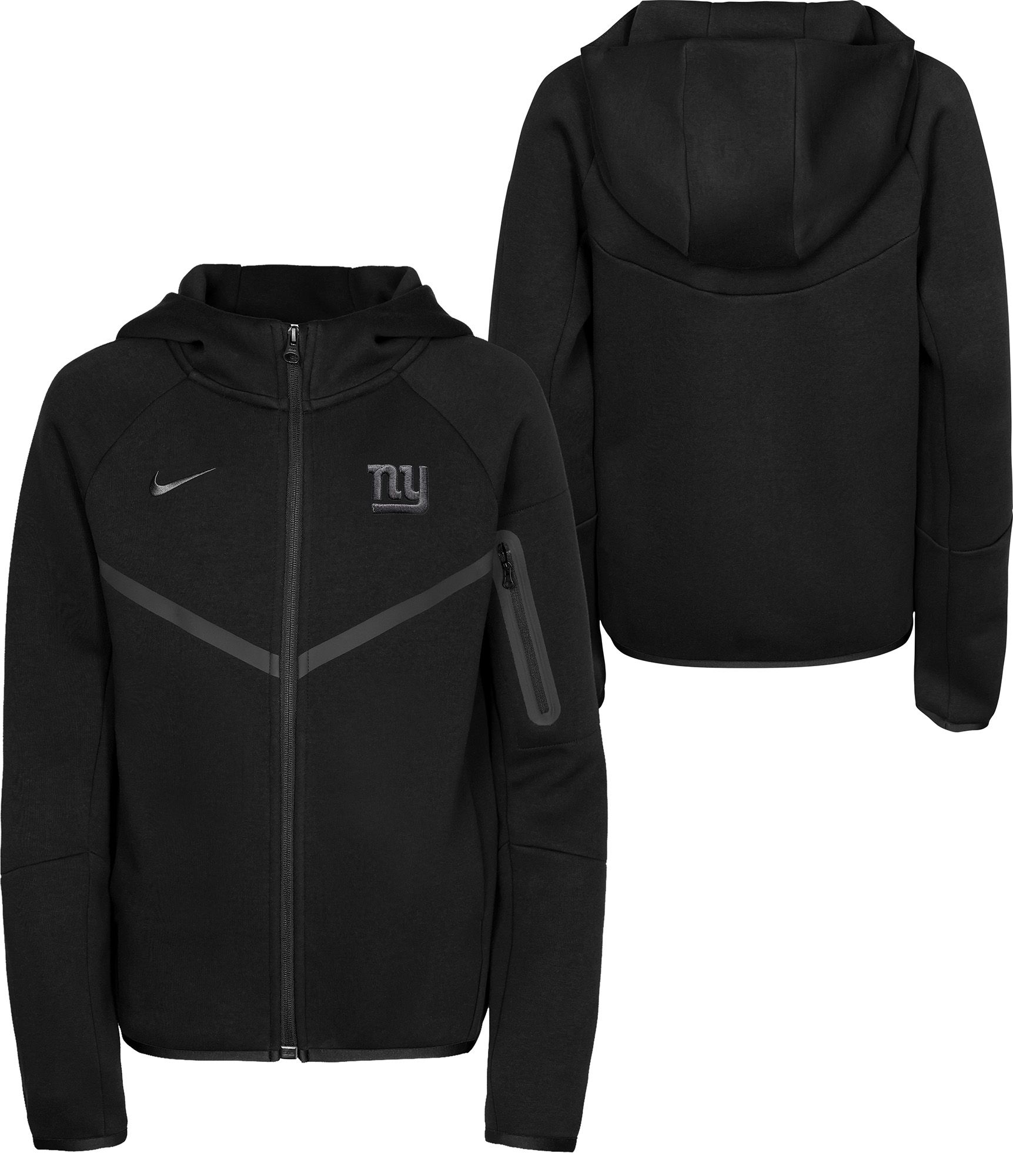 Nike Youth New York Giants Tech Fleece Full-Zip Hoodie | Dick's