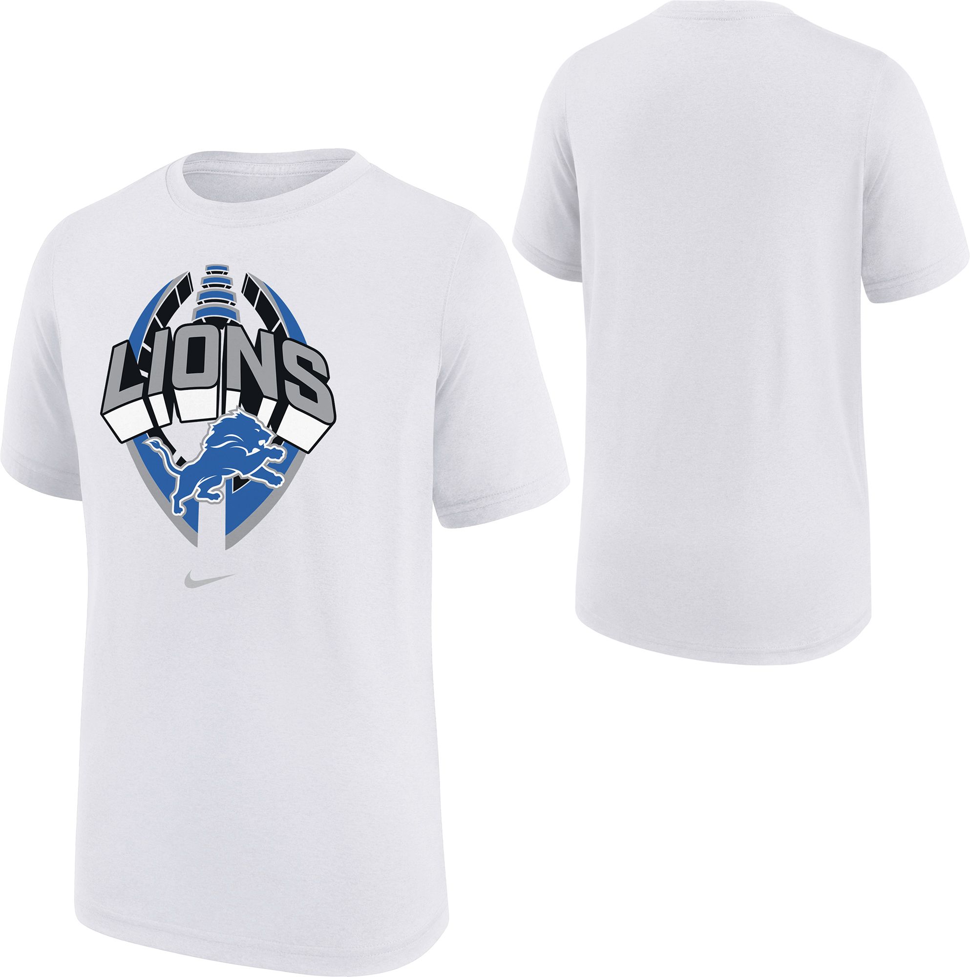 Nike Youth Detroit Lions White Legend Icon T-Shirt product image
