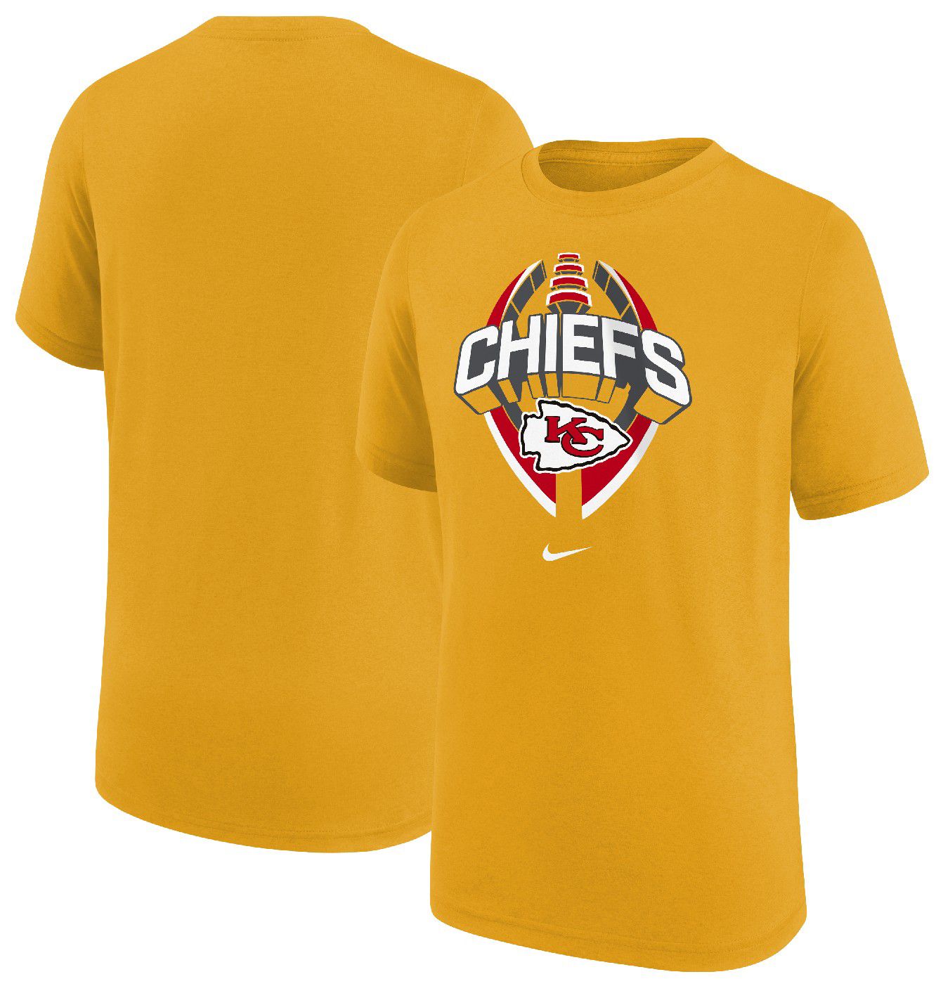 Nike Youth Kansas City Chiefs University Gold Legend Icon T-Shirt product image