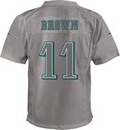 Nike NFL Philadelphia Eagles Super Bowl LVII Atmosphere (A.J. Brown) Men's Fashion Football Jersey - Grey S