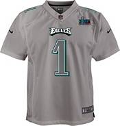 Nike Youth Super Bowl LVII Bound Philadelphia Eagles Jalen Hurts #1 Atmosphere Game Jersey product image