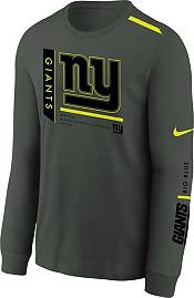 Nike Youth New York Giants 2023 Volt Anthracite Long Sleeve T-Shirt product image