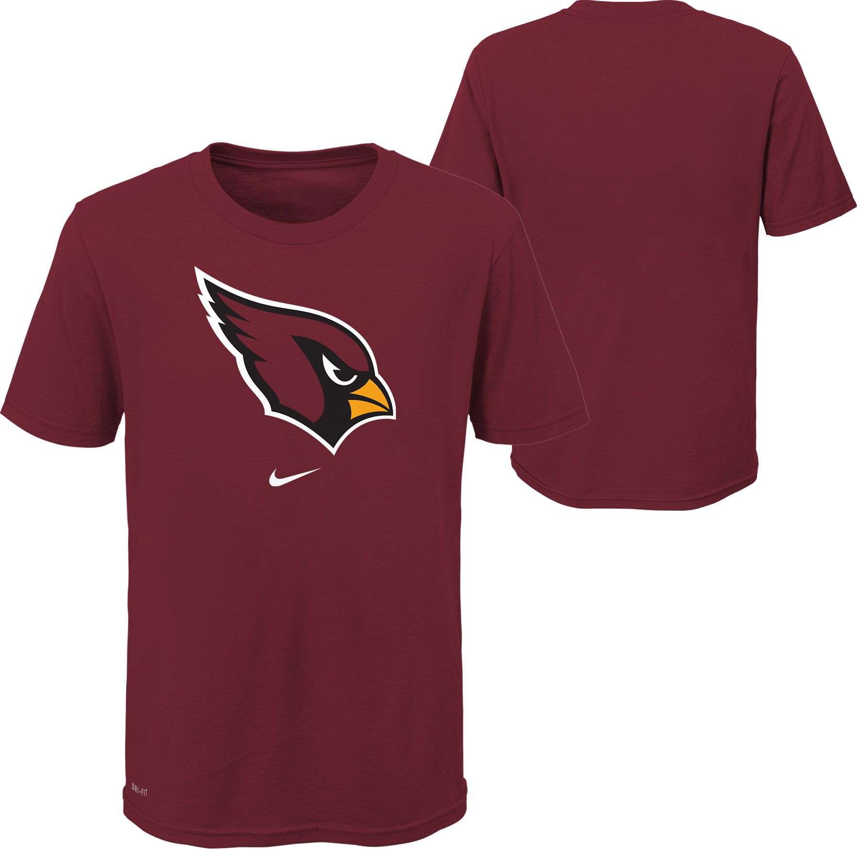 Nike Youth Arizona Cardinals Logo Red Dri-FIT T-Shirt product image