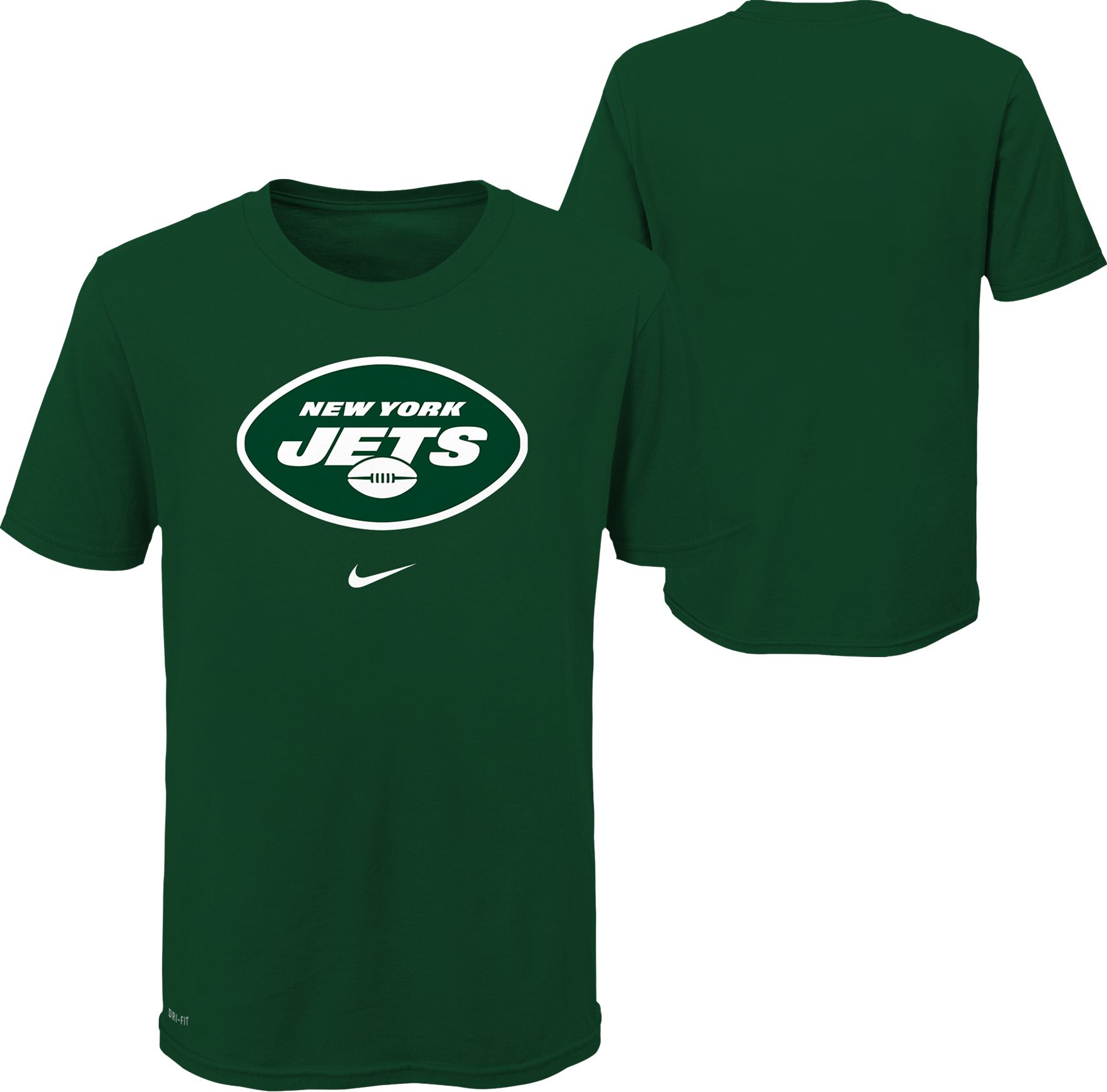 Nike Youth New York Jets Primary Logo Green Dri-FIT T-Shirt product image