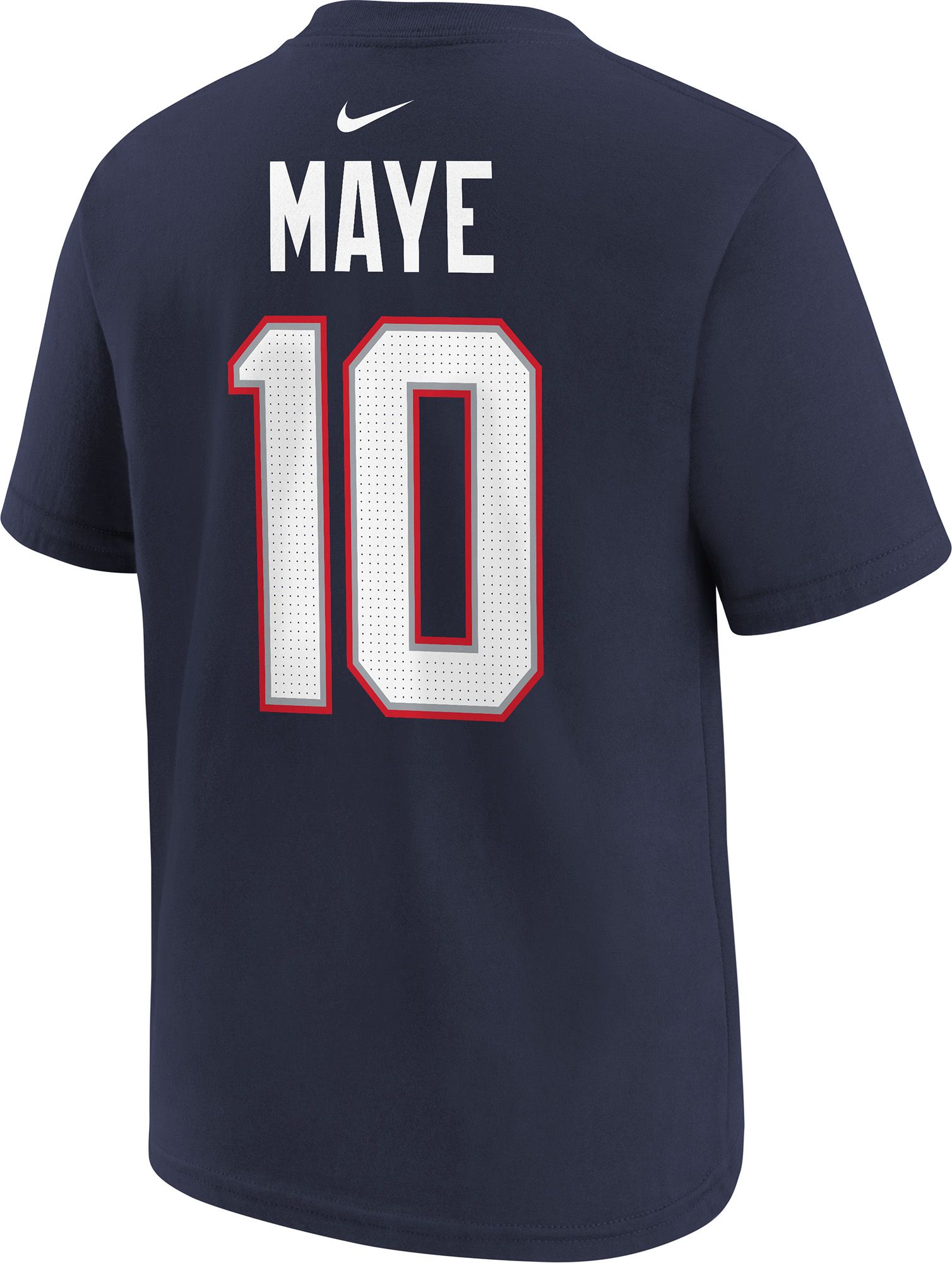 Nike Youth 2025-26 AFC Champions New England Patriots Drake Maye #10 T-Shirt product image