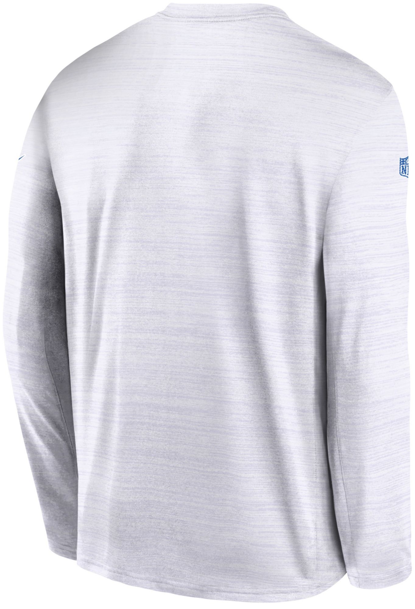 Nike Youth Detroit Lions Sideline Velocity White Long Sleeve TShirt