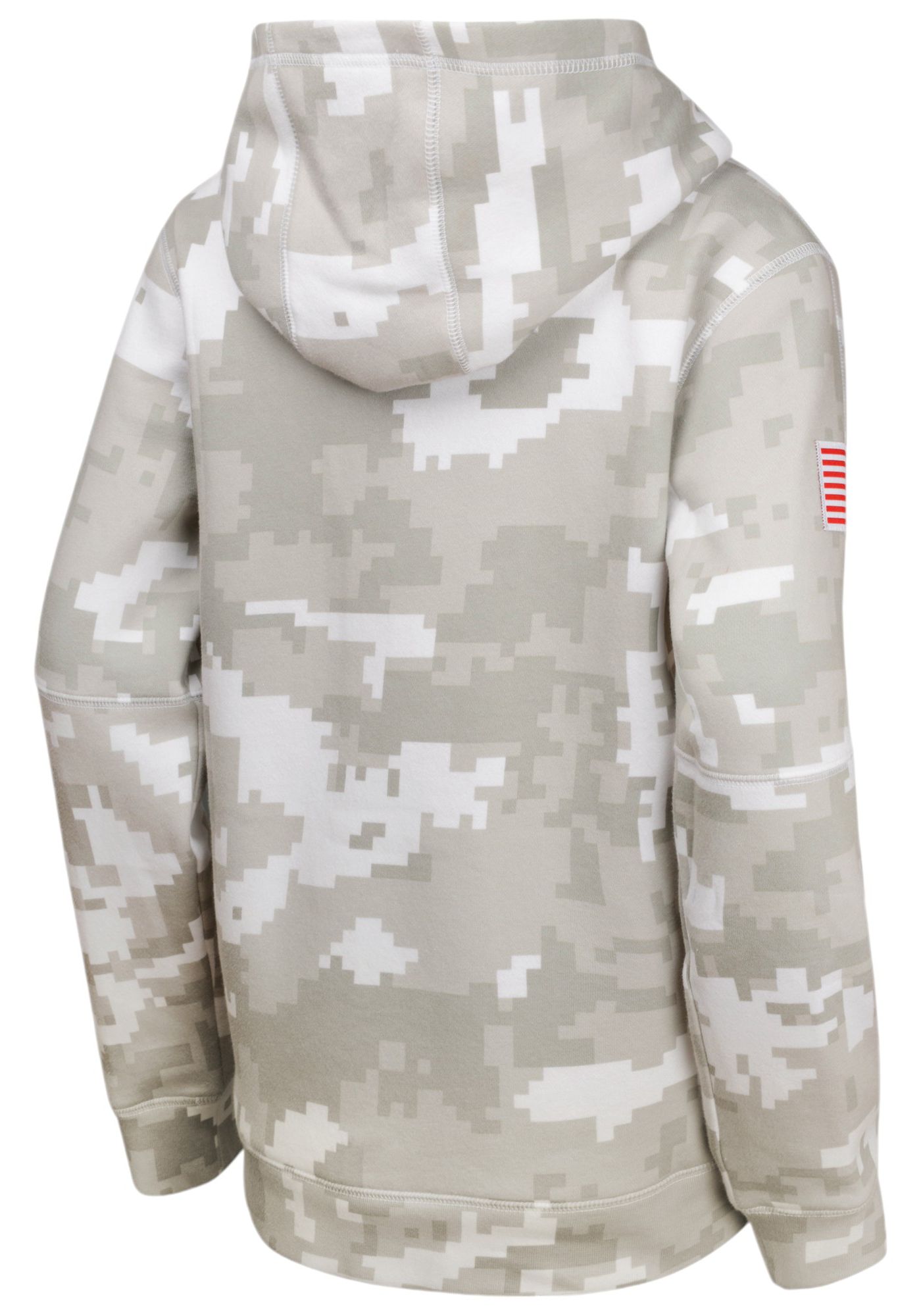 Nike Atlanta Falcons Camo Salute to high quality Service Hoodie Sweatshirt Mens Sz Medium NWT