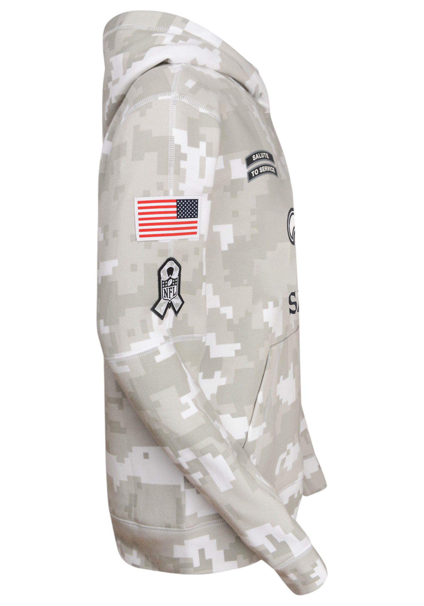 Camo saints hoodie clearance