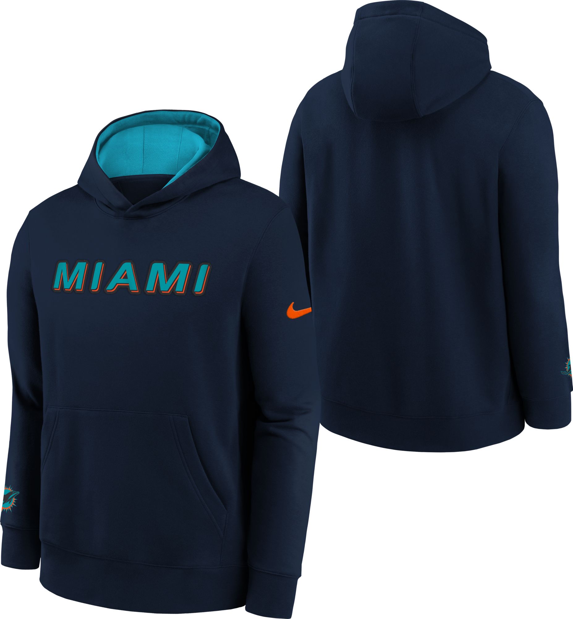 Nike Youth Miami Dolphins NFL Rivalries Club Pullover Hoodie product image