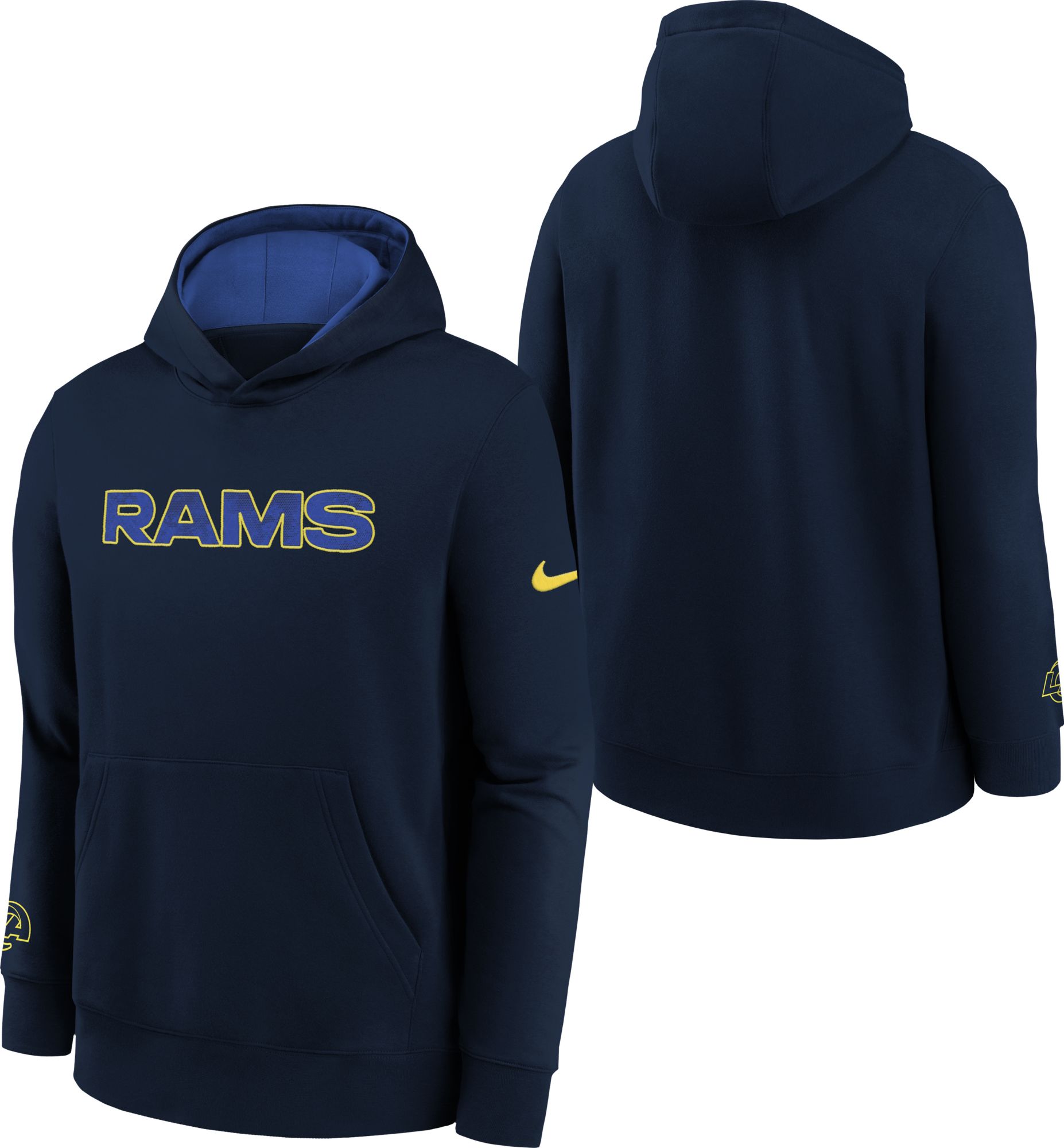 Nike Youth Los Angeles Rams NFL Rivalries Club Pullover Hoodie