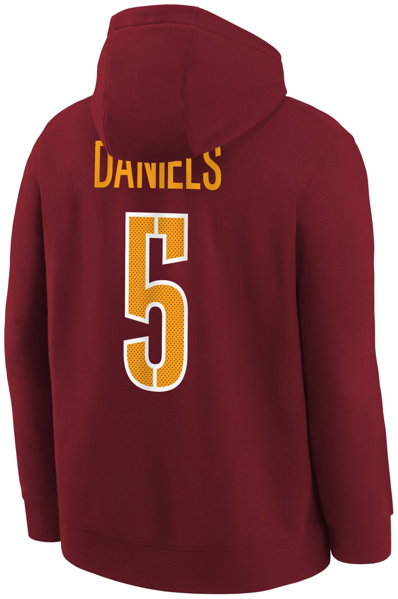 Nike Youth Washington Commanders Jayden Daniels #5 Red Pullover Hoodie product image